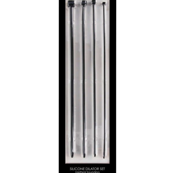 Shots Ouch Urethral Sounding Dilator Set - Black
