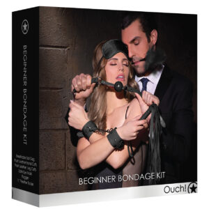 Shots Ouch Beginner's Bondage Kit - Black