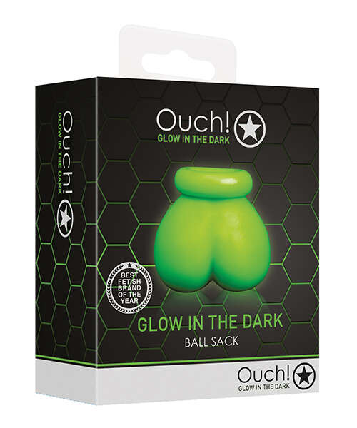 Shots Ouch Ball Sack - Glow in the Dark
