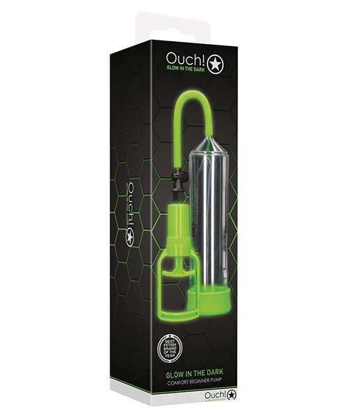 Shots Ouch Comfort Beginner Pump - Glow in the Dark