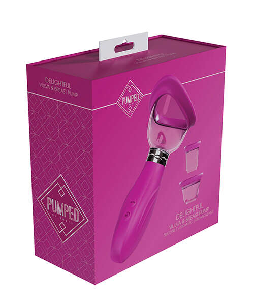 Shots Pumped Delightful Clitoral, Nipple & Breast Pump - Pink