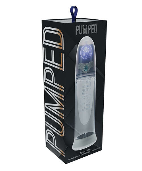 Shots Pumped Aqua-Pro Penis Pump - Gray
