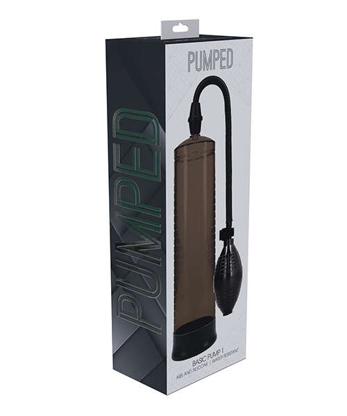 Shots Pumped Basic Water Resistant Penis Pump - Black