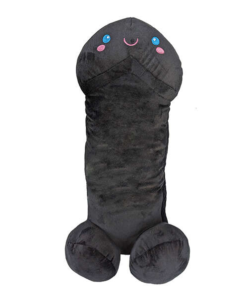 Shots Penis Plushie - Black 39.4" / 100 cm