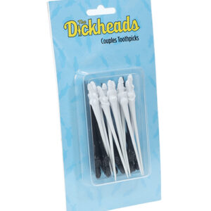 Shots The Dickheads Couples Toothpicks - Multi Colors