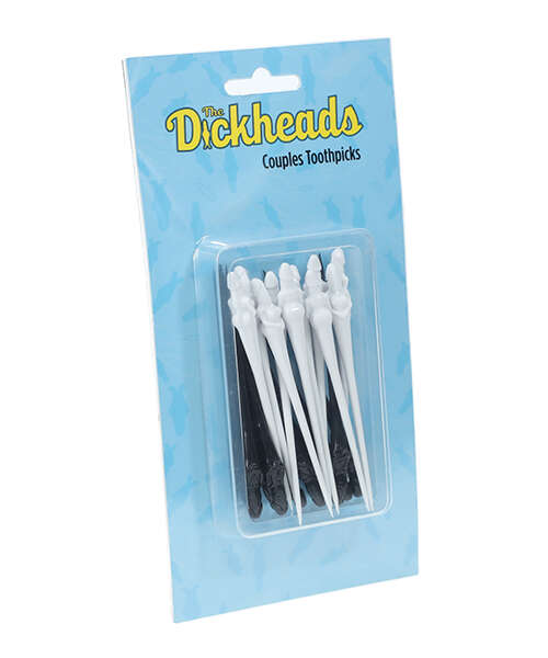 Shots The Dickheads Couples Toothpicks - Multi Colors