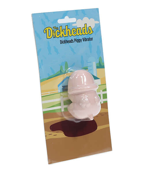 Shots The Dickheads 10 Speed Piggy Silicone Vibrator - Pink