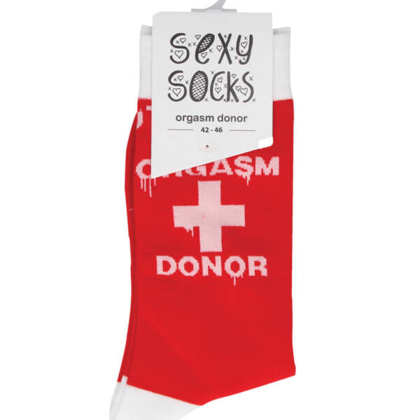 Shots Sexy Socks Orgasm Donor - Male