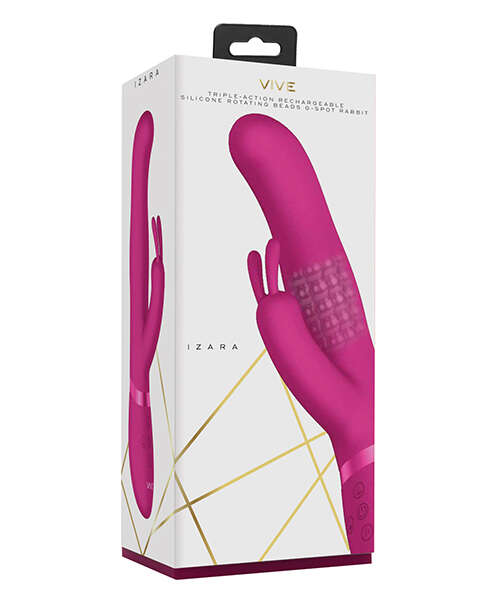 Shots Vive Izara Rotating Beads Rabbit - Pink