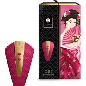 Shunga Obi Intimate Massager - Raspberry