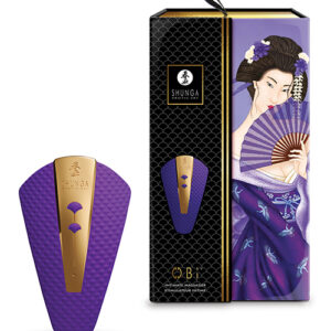 Shunga Obi Intimate Massager - Purple