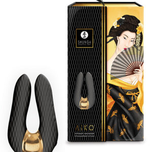Shunga Aiko Intimate Massager - Black