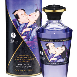 Shunga Warming Oil - 3.5 oz Exotic Fruits
