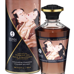 Shunga Warming Oil - 3.5 oz Intoxicating Chocolate