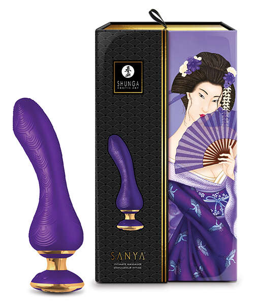 Shunga Sanya Intimate Massager - Purple