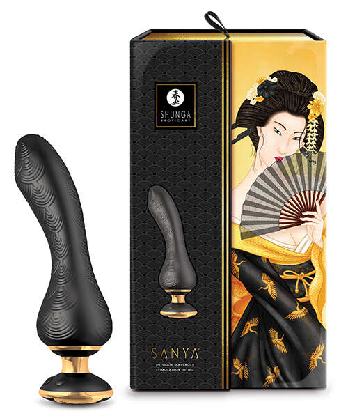 Shunga Sanya Intimate Massager - Black