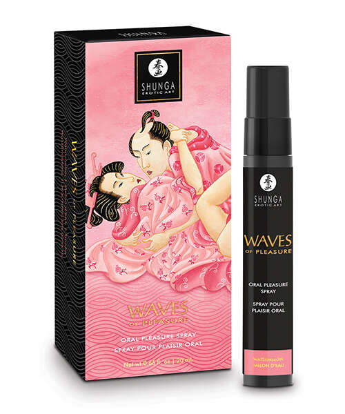 Shunga Waves of Pleasure Oral Pleasure Spray - .66 oz Watermelon