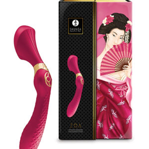 Shunga Zoa Intimate Massager - Raspberry