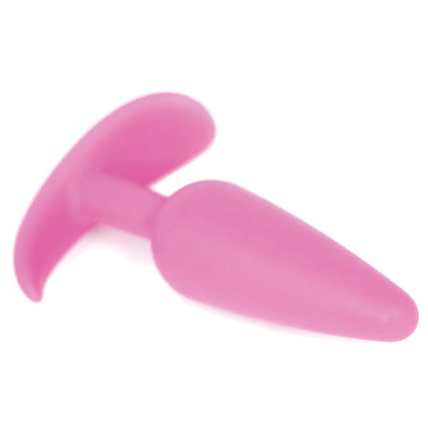 Simpli Trading Silicone Butt Plug - Small Pink