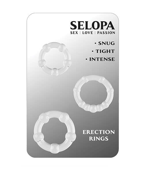 Selopa Erection Rings - Clear