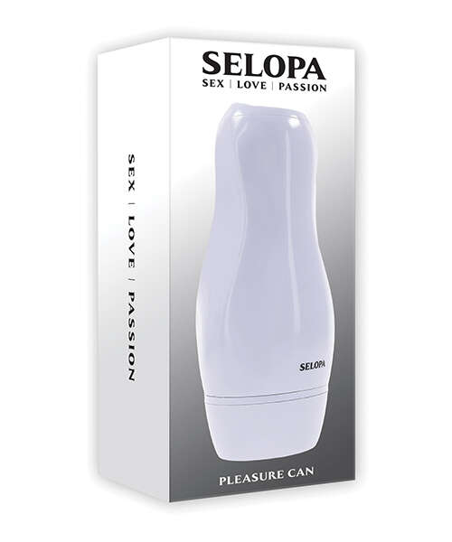 Selopa Pleasure Can Stroker - White