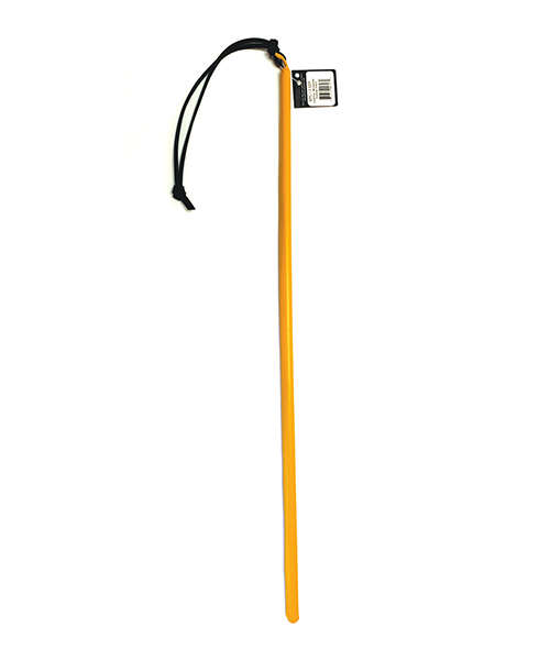 Spartacus 24" Leather Wrapped Cane - Yellow