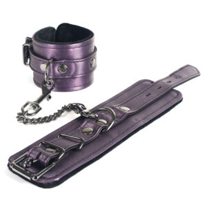 Spartacus Galaxy Legend Faux Leather Wrist Restraints - Purple