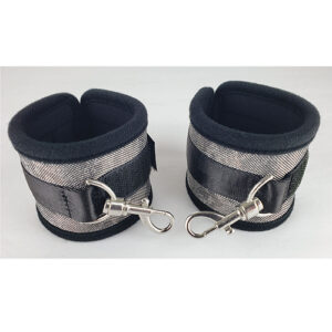 Spartacus Wrist Restraints - Neoprene Silver
