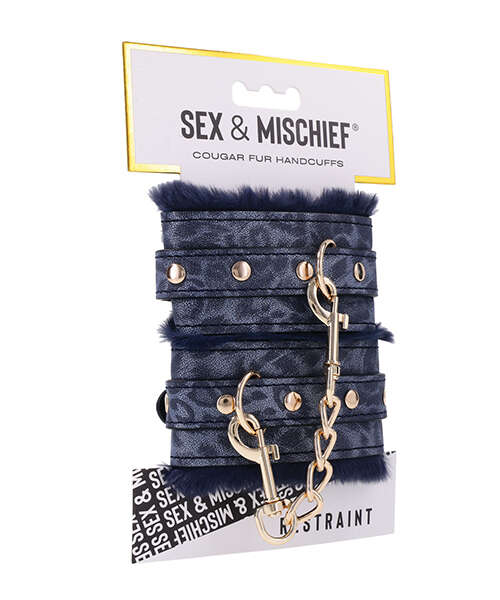 Cougar Fur Handcuffs