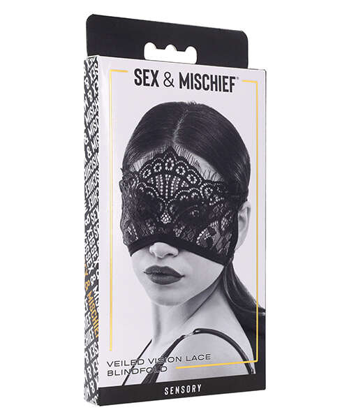 Sex & Mischief Veiled Vision Lace Blindfold