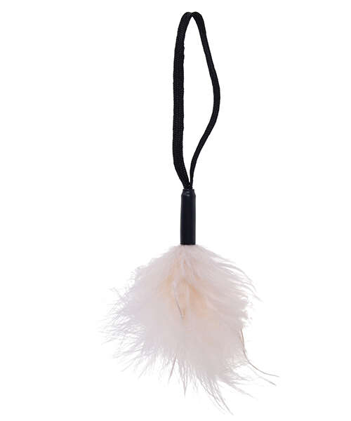 Sex & Mischief Peaches 'n CreaMe Wrist Feather Tickler - CreaMe