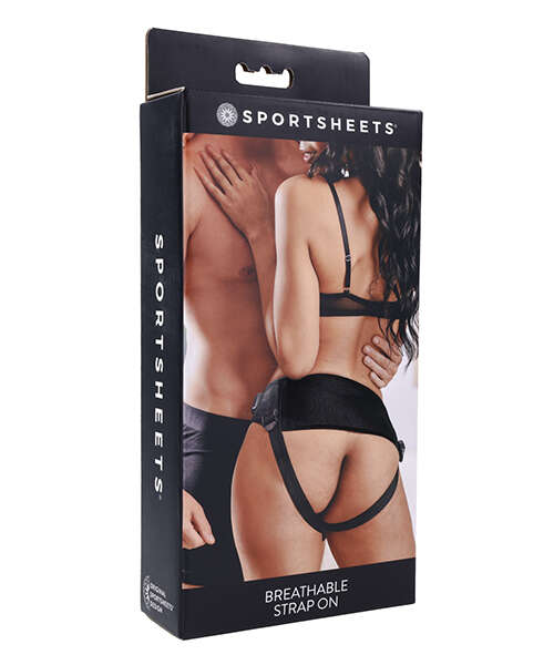 Sportsheets Breathable Mesh Strap-On - Black