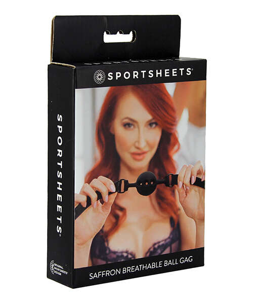 Saffron Breathable Ball Gag