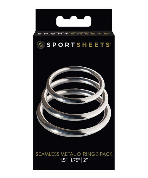 Sportsheets Metal O-Ring - Pack of 3