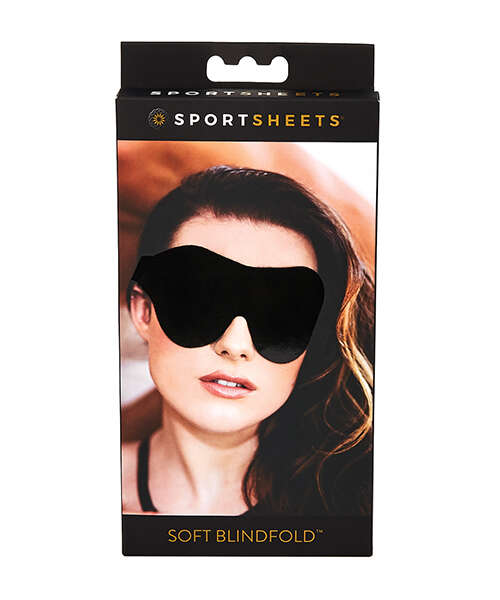 Sportsheets Soft Blindfold - Black
