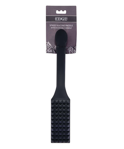 Edge Spiked Silicone Paddle - Black