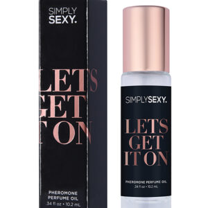 Simply Sexy Pheromone Perfume Oil Roll On - .34 oz Let's Get It On