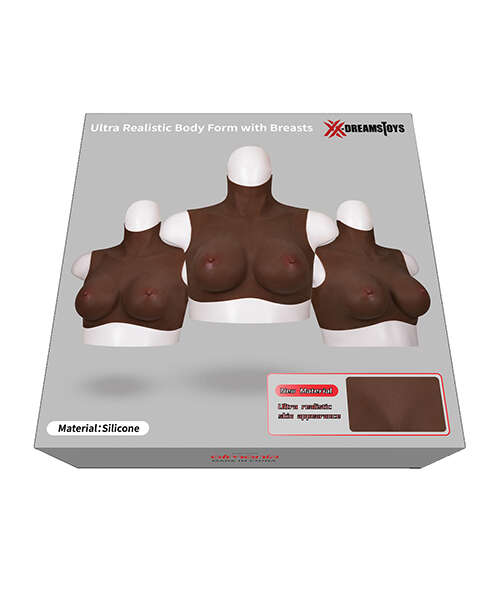 XX-DREAMTOYS Ultra Realistic B Cup Breast Form Small - Black