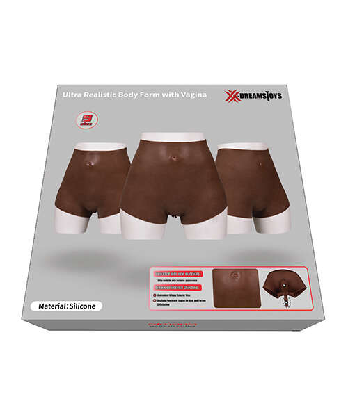 XX-DREAMTOYS Ultra Realistic Vagina Form Small - Black