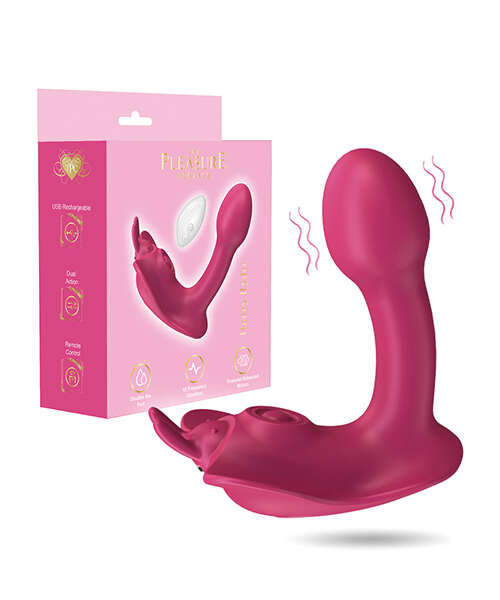 Honey Ryder Dual Action Thumping & Vibrating Rabbit - Pink
