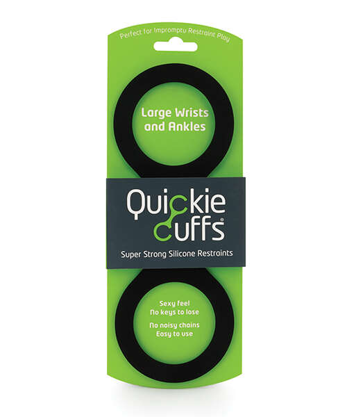 Quickie Cuffs Large - Black
