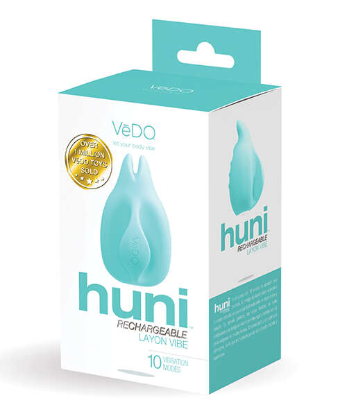 VeDO Huni Rechargeable Layon Vibe - Tease Me Turquoise
