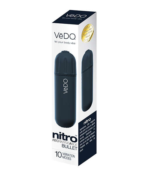VeDO Nitro Rechargeable Bullet Vibe - Black