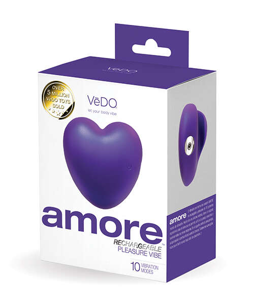 VeDo Amore Rechargeable Pleasure Vibe - Purple