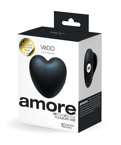VeDo Amore Rechargeable Pleasure Vibe - Black