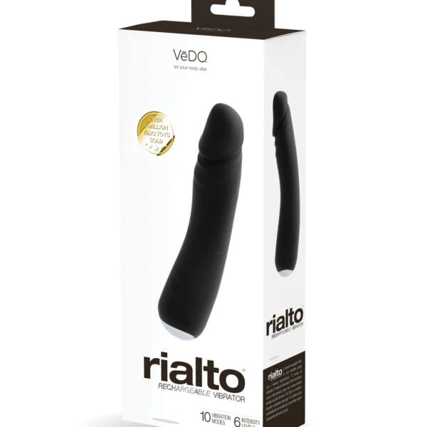 VeDO Rialto Rechargeable Vibe - Black Pearl