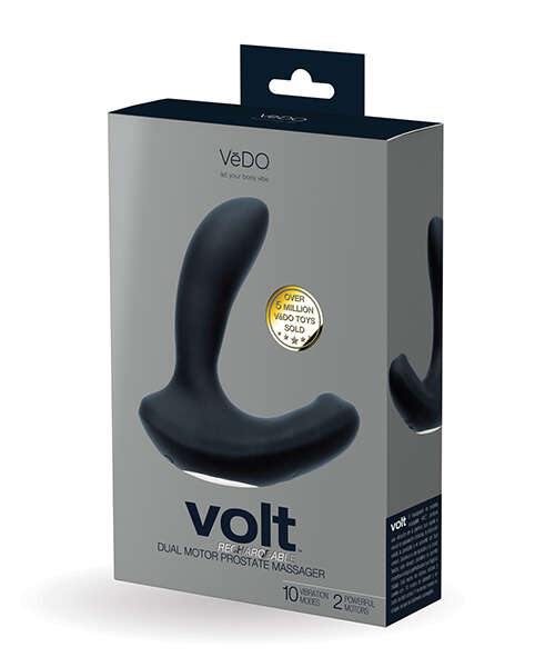 VeDo Volt Rechargeable Prostate Vibe - Black