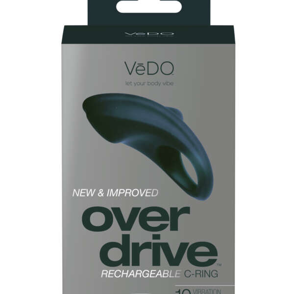 VeDO Overdrive Plus Rechargeable C Ring - Just Black