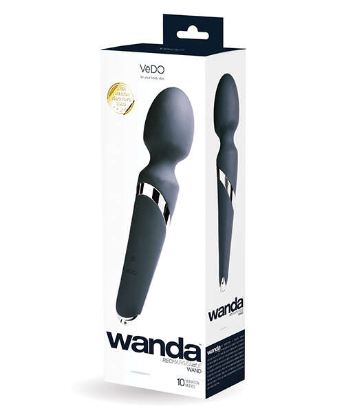 VeDO Wanda Rechargeable Wand - Just Black