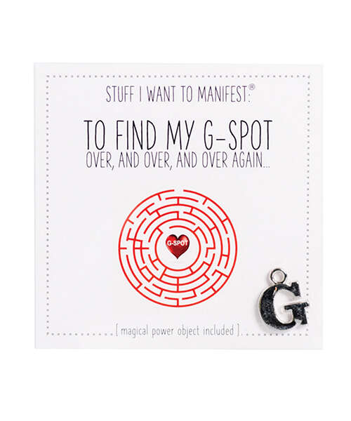 Warm Human Find My G Spot Mini Card & Charm